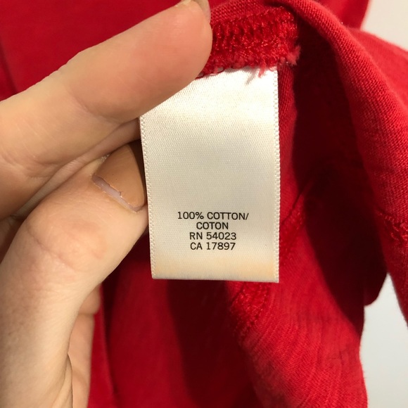 Comfy Red t-shirt dress from Banana Republic - Picture 6 of 9